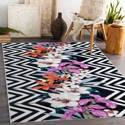 Αντιολισθητικό χαλί σε πολυεστέρα ANDRE 2300 - 120x170 cm Αντιολισθητικό χαλί σε πολυεστέρα ANDRE 2300 - 120x170 cm