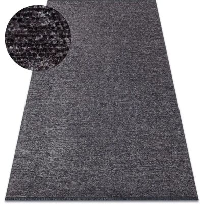 FLORENCE Carpet 24021 Anthracite - Flat woven, solid color, polyester FLORENCE Carpet 24021 Anthracite - Flat woven, solid color, polyester