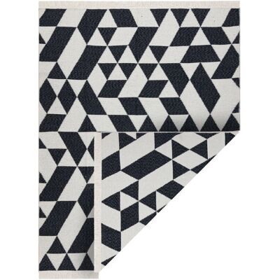 Łuszczów TWIN Geometrischer Baumwoll-Doppelseiten-Teppich - 160x220cm Łuszczów TWIN Geometrischer Baumwoll-Doppelseiten-Teppich - 160x220cm