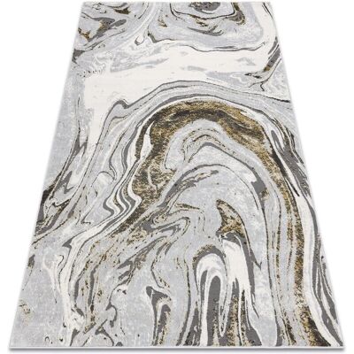 LIRA Abstract Modern Grey / Gold Carpet - Car LIRA Abstract Modern Grey / Gold Carpet - Car