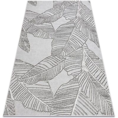 Γκρίζα Χαλί LIRA - Μοντέρνο 3D Σχέδιο - 80x150 cm Γκρίζα Χαλί LIRA - Μοντέρνο 3D Σχέδιο - 80x150 cm