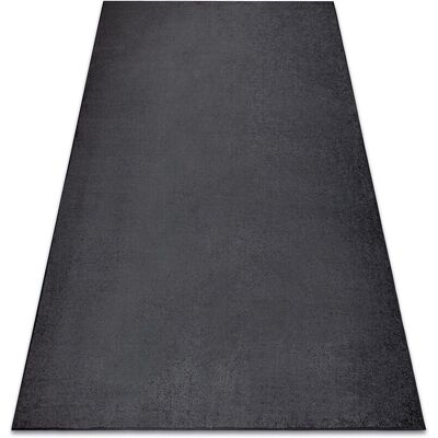 Alfombra Negra SANTA FE - Pared a pared, lisa, 100x150cm Alfombra Negra SANTA FE - Pared a pared, lisa, 100x150cm