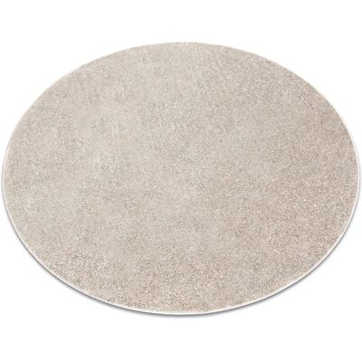 Tapis rond beige SANTA FE 33 - Tapis - Publicité Tapis rond beige SANTA FE 33 - Tapis - Publicité