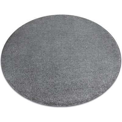 RugsX Alfombra Redonda Gris 95 - Alfombra RugsX Alfombra Redonda Gris 95 - Alfombra