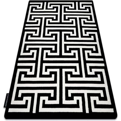 Dywany Łuszczów HAMPTON Crown μαύρο 80x150 cm - Χαλί Dywany Łuszczów HAMPTON Crown μαύρο 80x150 cm - Χαλί