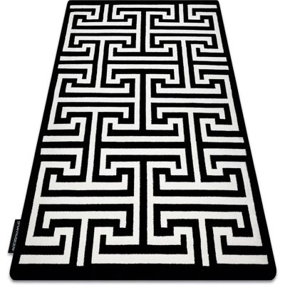 Dywany Łuszczów HAMPTON Crown negro 160x220 cm - Alfombra Dywany Łuszczów HAMPTON Crown negro 160x220 cm - Alfombra