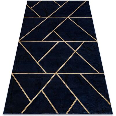 Dywany Łuszczów EMERALD Carpet - Azul marino / dorado azul - 240x330 cm - Alfombra Dywany Łuszczów EMERALD Carpet - Azul marino / dorado azul - 240x330 cm - Alfombra