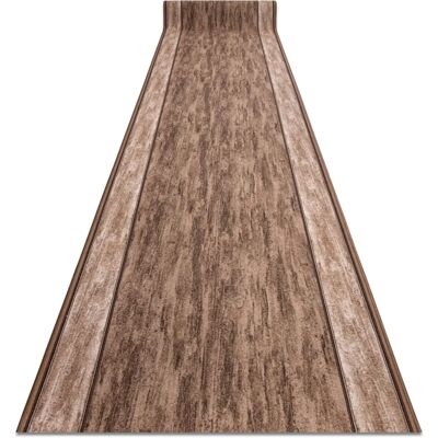 RUGSx Brauner Runner Antirutsch 100x340 cm - Läufer RUGSx Brauner Runner Antirutsch 100x340 cm - Läufer