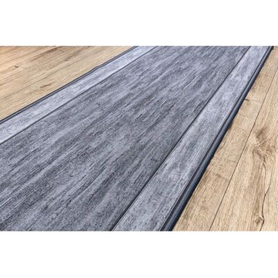 Alfombra Antideslizante RugsX Gris 67x360 cm - Pasillo Alfombra Antideslizante RugsX Gris 67x360 cm - Pasillo