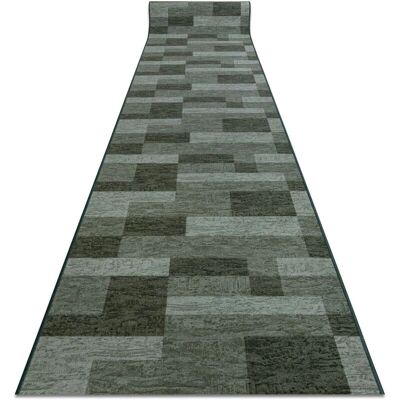 Alfombra de pasillo verde antideslizante RugsX Icona - Compatible con calefacción por suelo Alfombra de pasillo verde antideslizante RugsX Icona - Compatible con calefacción por suelo