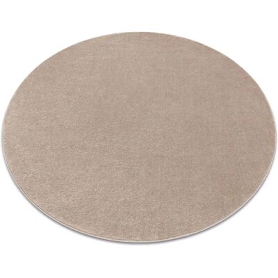 RugsX Softy Beige Circle Carpet - Rug RugsX Softy Beige Circle Carpet - Rug