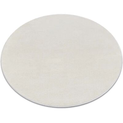 RugsX Teppich SOFTY Kreis creme - Teppich RugsX Teppich SOFTY Kreis creme - Teppich