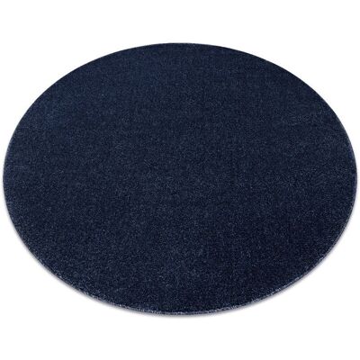 Alfombra Softy Azul Oscuro - Círculo 150cm Alfombra Softy Azul Oscuro - Círculo 150cm