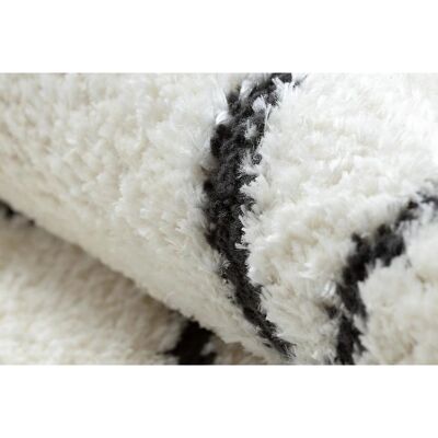 RugsX 8522 Crema/Negro Alfombra Moderna Geométrica - Alfombra RugsX 8522 Crema/Negro Alfombra Moderna Geométrica - Alfombra