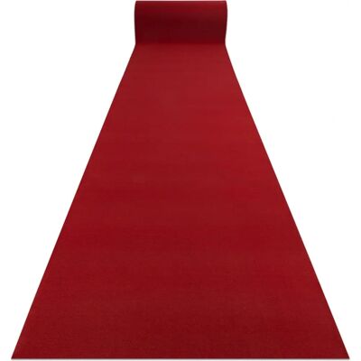 RugsX RUMBA 1974 Burgundy Anti-slip Runner - Runner RugsX RUMBA 1974 Burgundy Anti-slip Runner - Runner