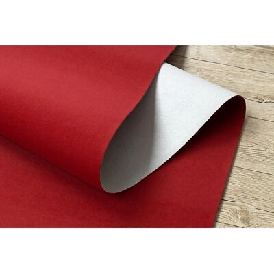 RugsX Rumba Alfombra Antideslizante 140x820cm Burdeos - Pasillo y Cocina RugsX Rumba Alfombra Antideslizante 140x820cm Burdeos - Pasillo y Cocina