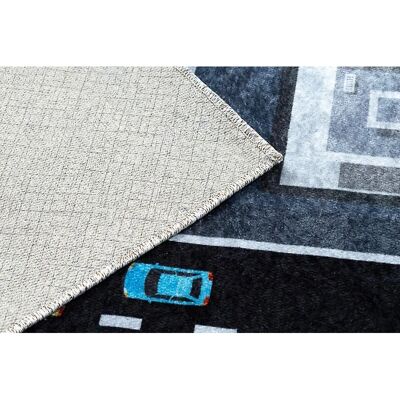 RugsX Junior 52052.802 Kids' Anti-slip Carpet - Green/Black RugsX Junior 52052.802 Kids' Anti-slip Carpet - Green/Black
