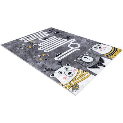 RugsX JUNIOR 52107.801 Παιδικό αντιολισθητικό χαλί Πλενόμενο στο πλυντήριο RugsX JUNIOR 52107.801 Παιδικό αντιολισθητικό χαλί Πλενόμενο στο πλυντήριο