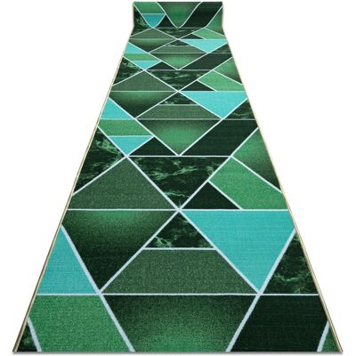 RugsX Runner - Triángulos, verde, 57cm - Alfombra RugsX Runner - Triángulos, verde, 57cm - Alfombra