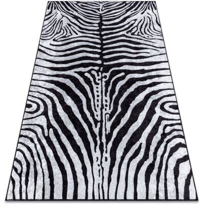 RugsX MIRO Modelo 51331.803 Alfombra Antideslizante Zebra - Negro/Blanco 160x220cm RugsX MIRO Modelo 51331.803 Alfombra Antideslizante Zebra - Negro/Blanco 160x220cm