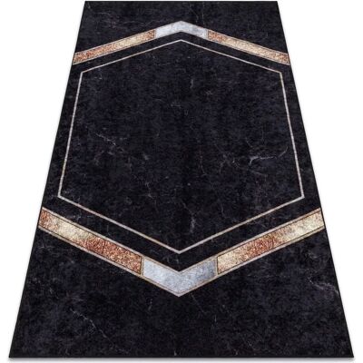 RugsX MIRO 52025.802 alfombra lavable - negro RugsX MIRO 52025.802 alfombra lavable - negro