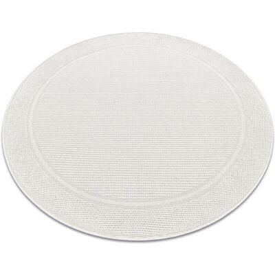 RugsX - Tappeto Esterno Sisal 120cm Bianco - Tappeto RugsX - Tappeto Esterno Sisal 120cm Bianco - Tappeto