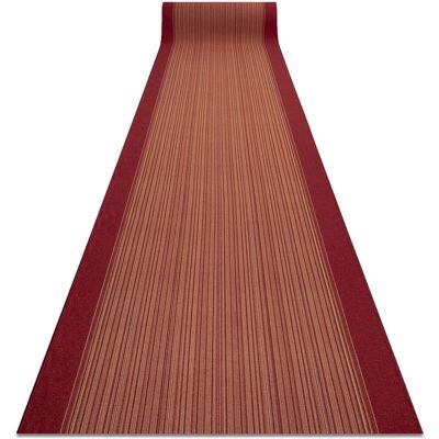 RugsX CARNABY Alfombra pasillo antideslizante naranja 100x730cm RugsX CARNABY Alfombra pasillo antideslizante naranja 100x730cm
