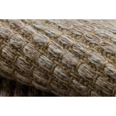 RugsX Beige Grey Flat Jute Carpet - Carpet RugsX Beige Grey Flat Jute Carpet - Carpet