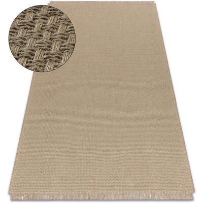 RugsX Jute Matto 3731 Tumma beige - Matto RugsX Jute Matto 3731 Tumma beige - Matto