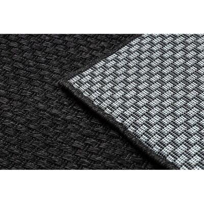 RugsX Schwarzer Outdoor-Sisal-Teppich Modell TIMO 6272 - Teppich RugsX Schwarzer Outdoor-Sisal-Teppich Modell TIMO 6272 - Teppich