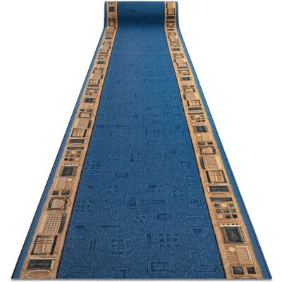 RugsX JENA Azul Alfombra antideslizante para pasillo RugsX JENA Azul Alfombra antideslizante para pasillo