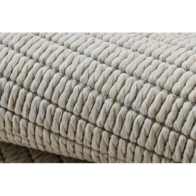 RugsX Κρεμ φαρδύ πλακέ χαλί από sisal 155x220cm - Εσωτερικό/Εξωτερικό RugsX Κρεμ φαρδύ πλακέ χαλί από sisal 155x220cm - Εσωτερικό/Εξωτερικό
