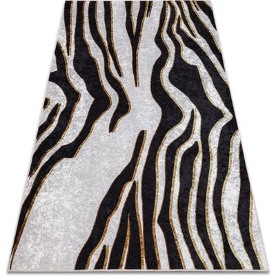 Alfombra RugsX MIRO 52002.807 Cebra Antideslizante - Crema / Negro - 120x170cm Alfombra RugsX MIRO 52002.807 Cebra Antideslizante - Crema / Negro - 120x170cm