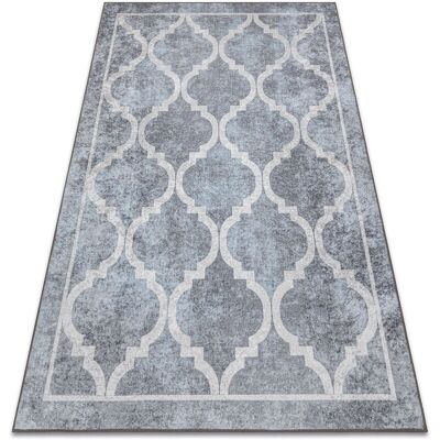 RugsX MIRO 51639.805 πλυνετε χαλί Trellis αντιολισθητικό - γκρί 200x290 cm RugsX MIRO 51639.805 πλυνετε χαλί Trellis αντιολισθητικό - γκρί 200x290 cm