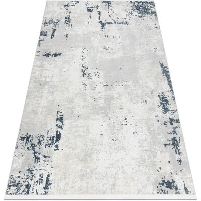 RugsX Duke Cream Blue Modern Carpet - Soft & Durable RugsX Duke Cream Blue Modern Carpet - Soft & Durable