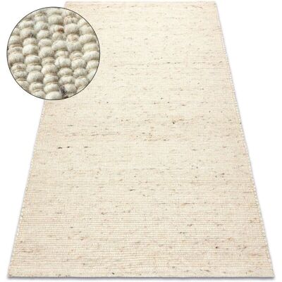 RugsX NEPAL 2100 béžový koberec - vlněný, oboustranný, přírodní Béžová 60x100 cm RugsX NEPAL 2100 béžový koberec - vlněný, oboustranný, přírodní Béžová 60x100 cm