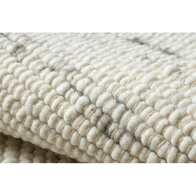 RugsX Νεπαλ Χαλί 80x150cm - Μαλλί, Διπλής όψης, Φυσικό γκρίζο RugsX Νεπαλ Χαλί 80x150cm - Μαλλί, Διπλής όψης, Φυσικό γκρίζο