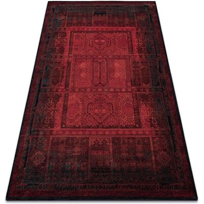 RugsX Alfombra de lana Omega Nakbar - Rojo rubí - 300x400 cm RugsX Alfombra de lana Omega Nakbar - Rojo rubí - 300x400 cm
