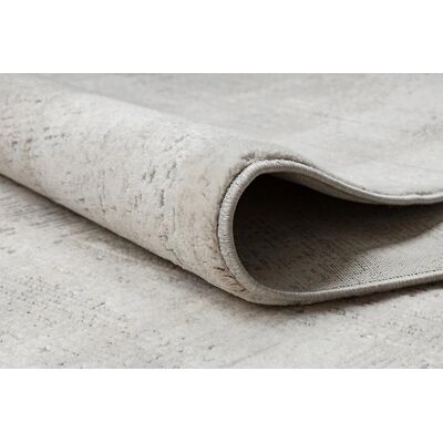 RugsX Alfombra Vintage Marfil / Gris Pasillo - Alfombra RugsX Alfombra Vintage Marfil / Gris Pasillo - Alfombra