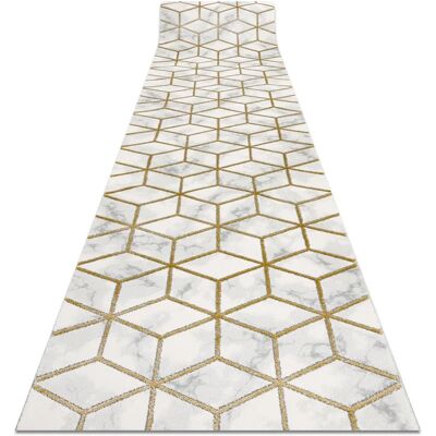 RugsX Pasillo Emerald 1014 - Alfombra crema/dorado elegante RugsX Pasillo Emerald 1014 - Alfombra crema/dorado elegante