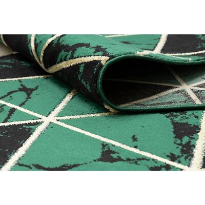 RugsX Alfombra de pasillo Emerald - 1020 Glamour Mármol Triángulos - Pasillo 100x1050 cm RugsX Alfombra de pasillo Emerald - 1020 Glamour Mármol Triángulos - Pasillo 100x1050 cm