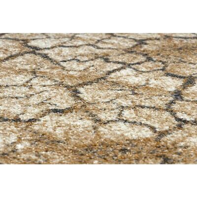 RugsX KARMEL Tierra suelo agrietado gris caramelo - Alfombra de pasillo - 80x260cm RugsX KARMEL Tierra suelo agrietado gris caramelo - Alfombra de pasillo - 80x260cm