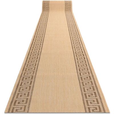 RugsX Alfombra Beige - Pasillo de Polipropileno - 20014 RugsX Alfombra Beige - Pasillo de Polipropileno - 20014