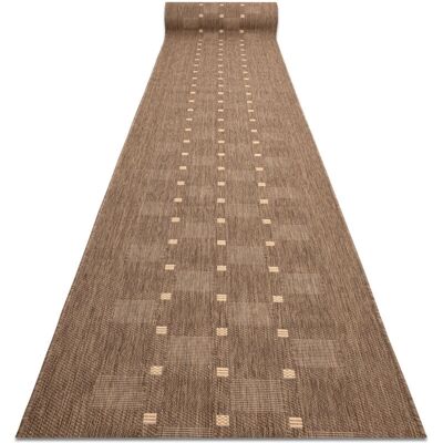 RugsX Alfombra SIZAL Marrón - Floorlux 20079 - Alfombra de pasillo RugsX Alfombra SIZAL Marrón - Floorlux 20079 - Alfombra de pasillo