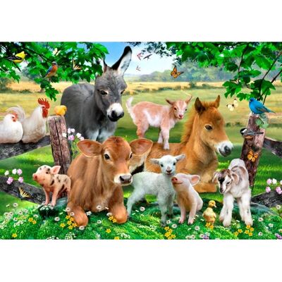 HQ Kites & Designs USA Holzstadt Bauernhof Puzzle 300 Stück HQ Kites & Designs USA Holzstadt Bauernhof Puzzle 300 Stück