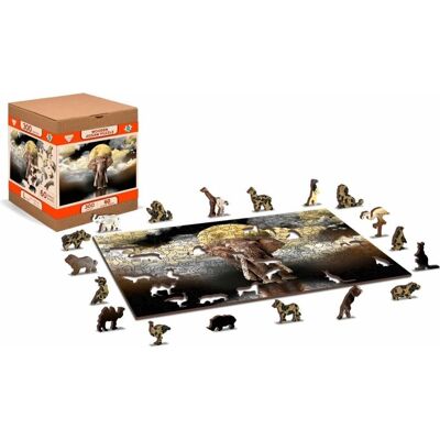 Wooden City Elephant Dreams Puzzle - 75 Teile Eco Wooden City Elephant Dreams Puzzle - 75 Teile Eco