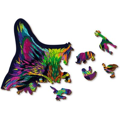 WOODEN.CITY 0039-L Tierform Puzzle - 274 Stück WOODEN.CITY 0039-L Tierform Puzzle - 274 Stück