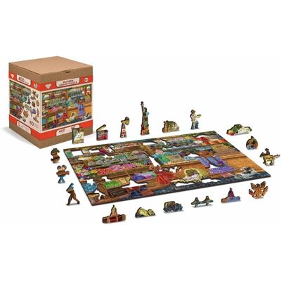 Wooden City Sladké Dobrodružství 2-v-1 Puzzle - Puzzle Wooden City Sladké Dobrodružství 2-v-1 Puzzle - Puzzle