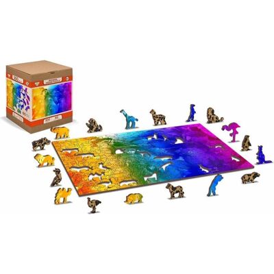 Wooden City Vogelparadies Puzzle - 150 Teile - Umweltfreundlich Wooden City Vogelparadies Puzzle - 150 Teile - Umweltfreundlich