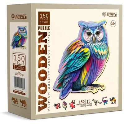 Wooden City TRENDY OWL 150/15 - Puzzle - Holz Wooden City TRENDY OWL 150/15 - Puzzle - Holz